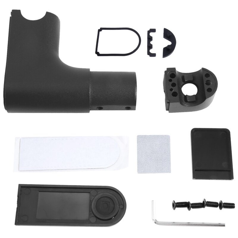 Base para salpicadero de patinete eléctrico, bloque de presión, anillo de tracción, tornillo, hebilla plegable, piezas para Xiaomi M365/M365 Pro