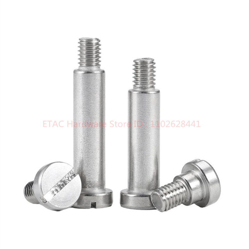 M2 M2.5 M3 M4 M5 M6 M8 Slotted Positioned shaft Shoulder Screw 304Stainless Steel Hexagon Plug Limit Screw Cup Head Bearing Bolt