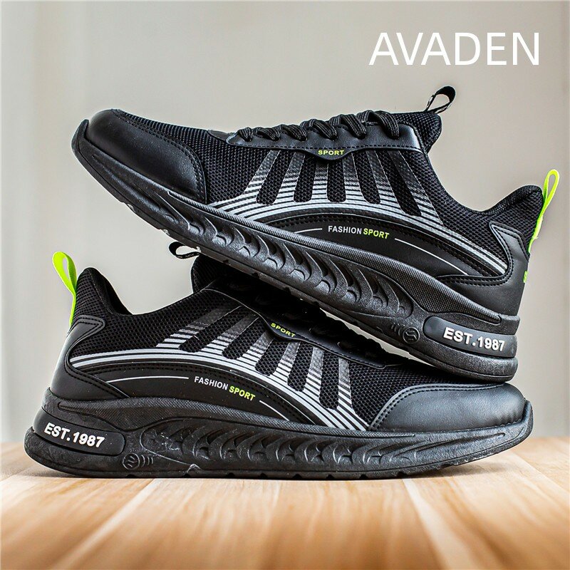 Men's Casual Shoe Round Toe Lightweight Platform Outdoor Comfortable Trendy All-match Breathable Fashion Shoe Spring Autumn Main