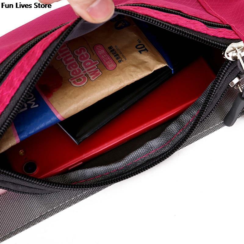 Легкая невидимая сумка, спортивная сумка для хранения телефона, поясная сумка для велоспорта, бега, фитнеса, уличные регулируемые ремни, сумки