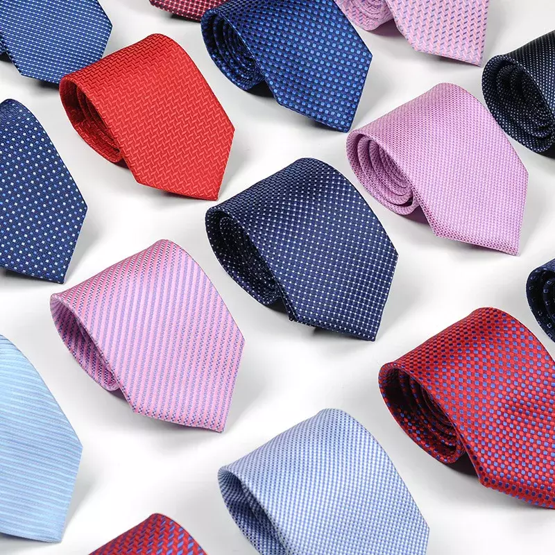 Mata gorda 8cm Männer binden mehrfarbige Punkt Groom smen Hochzeit Business Krawatte formale Krawatte Gravata Männer Accessoires Geschenk Krawatte