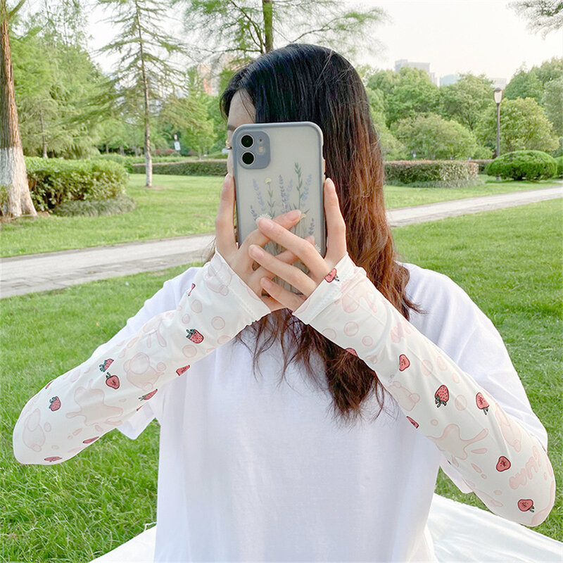 1/3/5PAIRS Beach Not Stuffy Sleeve Seamless Sun Protection Breathable Shade One-piece Summer Ice Sleeve Lasting Outdoor