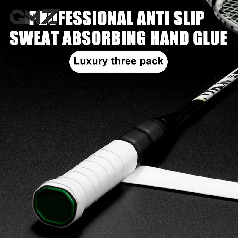 Теннисная ракетка, удочка, нескользящая и поглощающая Пот повязка, ручка захвата, кожаный клей для бадминтона