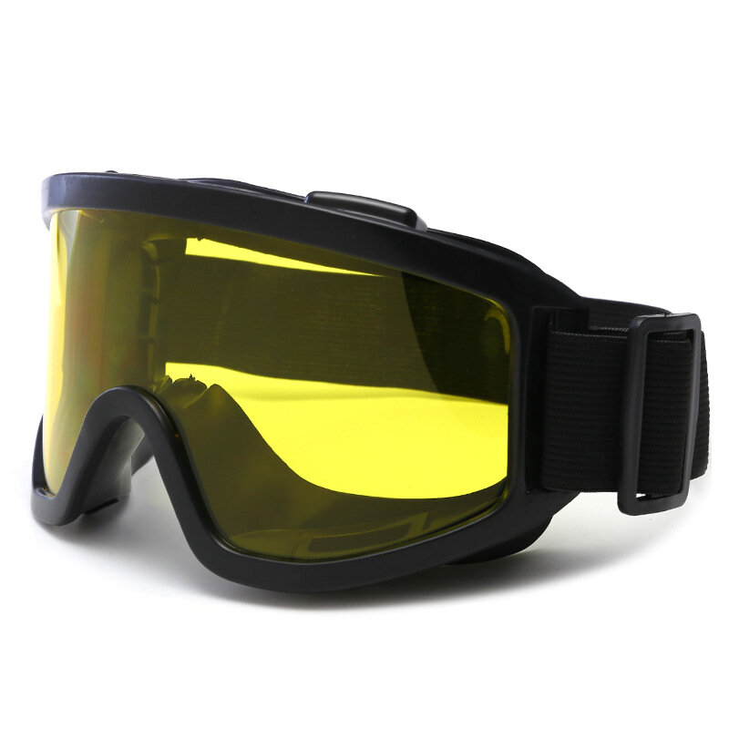 Ветрозащитные спортивные зимние лыжные очки UV400, мужские и женские очки для снегохода, магнитные очки для сноуборда, солнцезащитные очки для катания на снегоходе