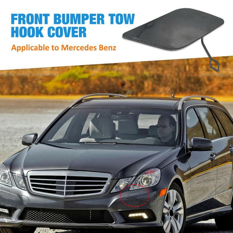 Front Bumper Tow Hook Eye Cover Cap For Mercedes E-Class W212 2008-2013 Replacement 2128850126 A2128850126 21288501269999