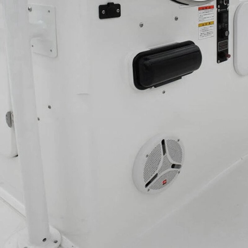 Speaker Bulat Tahan Air Kapal Pesiar Putih Speaker Sistem Suara Speaker Laut untuk Mobil RV Perahu Suara Speaker Klakson