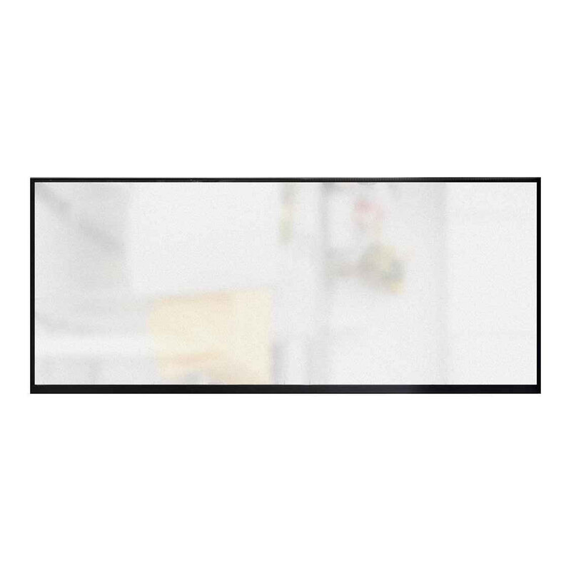 Película De Vidro De Isolamento De Porta Deslizante, Meio Papel De Janela Transparente, Varanda Protetor Solar, 58x90cm