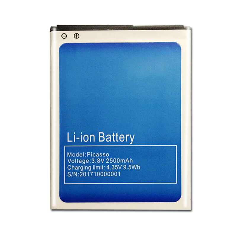 Batterij 2500Mah Voor Bluboo Picasso Smartphone Li-Ion Batterijen Oplaadbare Batterijen + Gratis Gereedschap