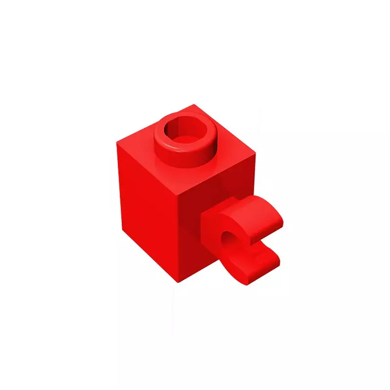 GDS-724 BRICK 1X1 W/titular, Modificado Single Side Brick, Compatível com Lego, Crianças DIY, Compatível com Lego 60476