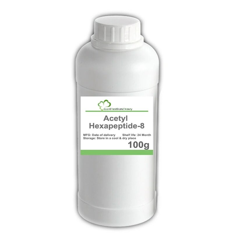Gorąca sprzedaż acetylowa ciecz Hexapeptide-8 1000ppm do pielęgnacji skóry surowiec kosmetyczny przeciwzmarszczkowych