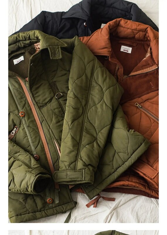 Jaket cuaca dingin pria, mantel kasual musim gugur dan dingin gaya Militer, jaket penerbangan MK3