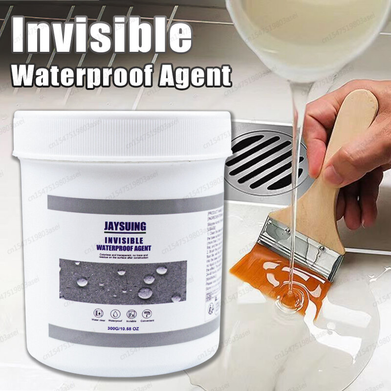 Agente impermeabile invisibile rivestimento sigillante trasparente 30/100/300g colla a tenuta stagna adesivo forte sigillante strumenti di riparazione della toilette