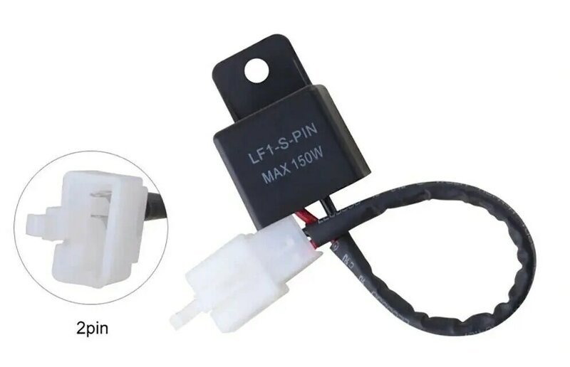 Interruptor LED ajustable para motocicleta y coche, indicador de señal de giro, relé intermitente para Yamaha R1, R6, FZ1, FZ6, FZ8, MT07, MT09