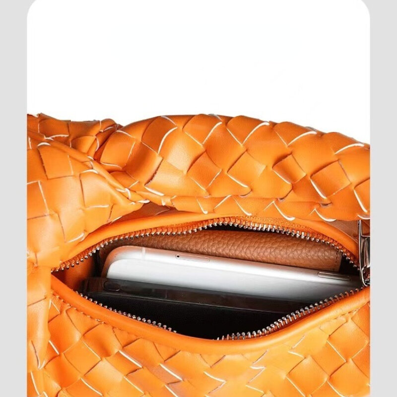 2024 neue Damen handtasche hand gewebte einfache und modische multifunktion ale Umhängetaschen Geldbörsen und Handtaschen Tasche für Mädchen