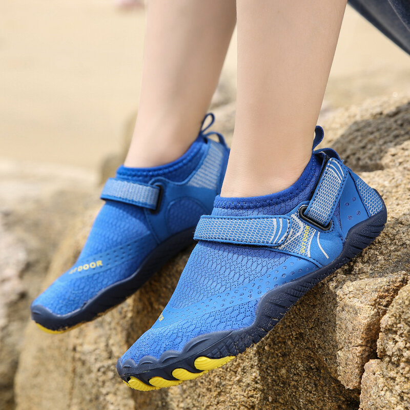 2021nowe buty do wody dla dzieci oddychające antypoślizgowe chłopcy dziewczęta plaża morze brodząc buty do wody basen dla dzieci pływanie Watersport Sneakers