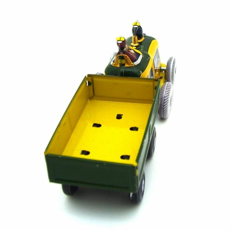 MS511 trattore veicolo di trasporto 80s lamiera di ferro Nostalgia gioca collezione giocattoli giocattolo giocattolo regalo personalizzato percorso creativo