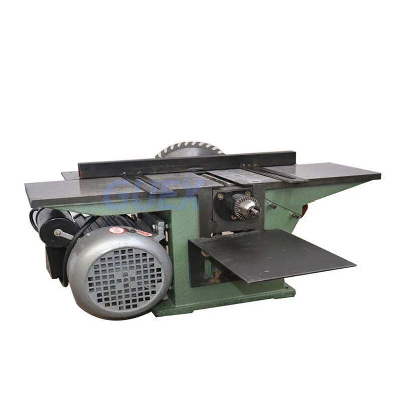 Plane Saw Drill Triple With Backing Electric Planer Woodworking Planing Table Saw Multifunction Desktop Planer Drilling Machine
