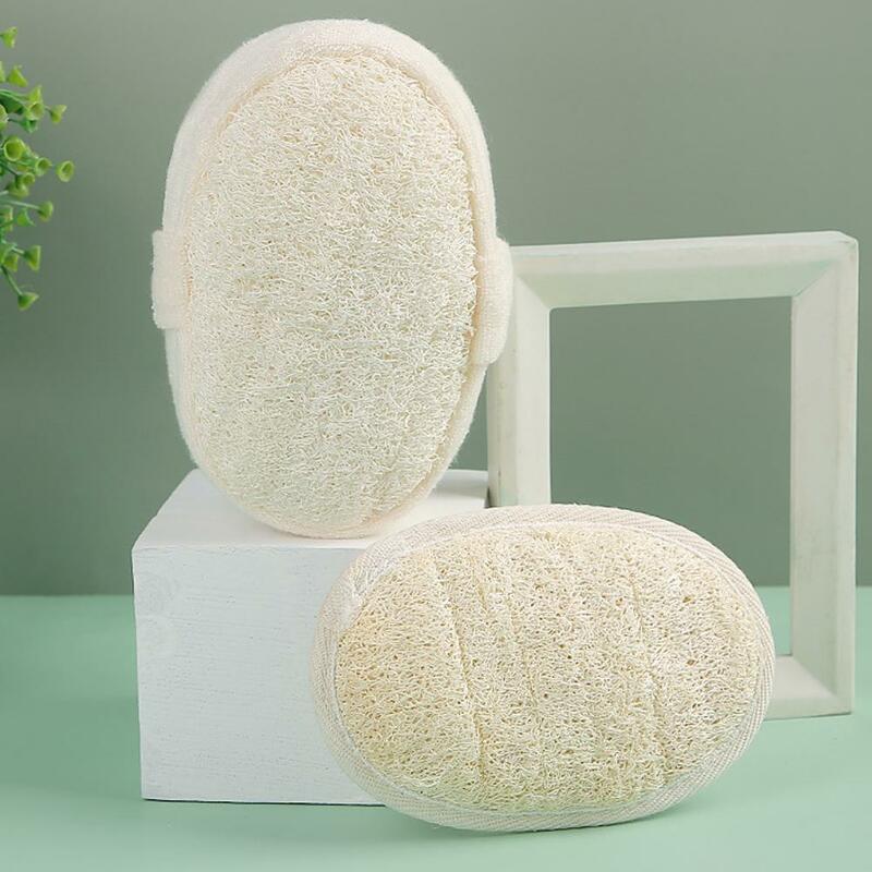 Natural Loofah Sponge Bath Ball Shower Rub For Whole Body Healthy Massage Brush Scrubber Exfoliator Bathing Massage Brush P D2F3