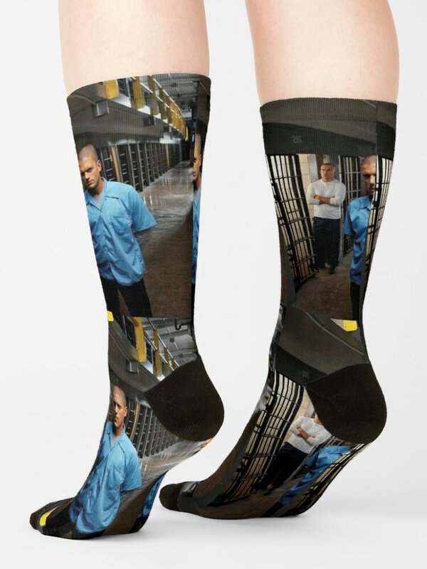 Gefängnis Pause Socken Designer Marke Running Boy Socken Frauen