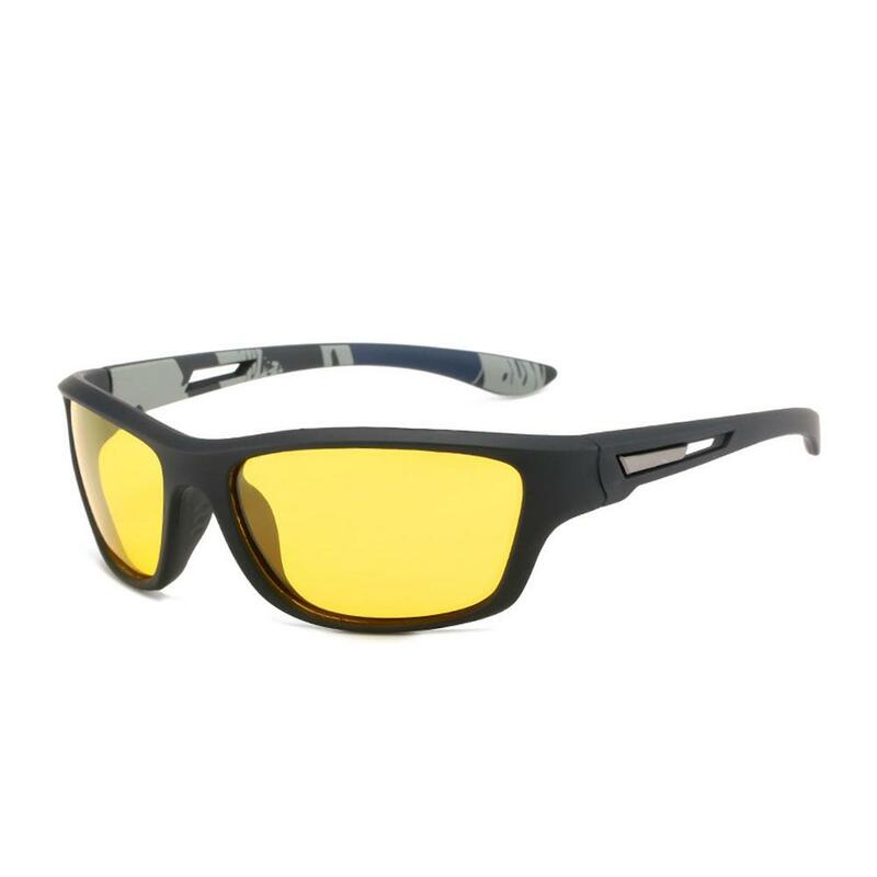 Óculos polarizados para homens e mulheres, proteção solar anti-UV, ciclismo ao ar livre, caça, pesca, condução, visão noturna, óculos, d6u5, novo
