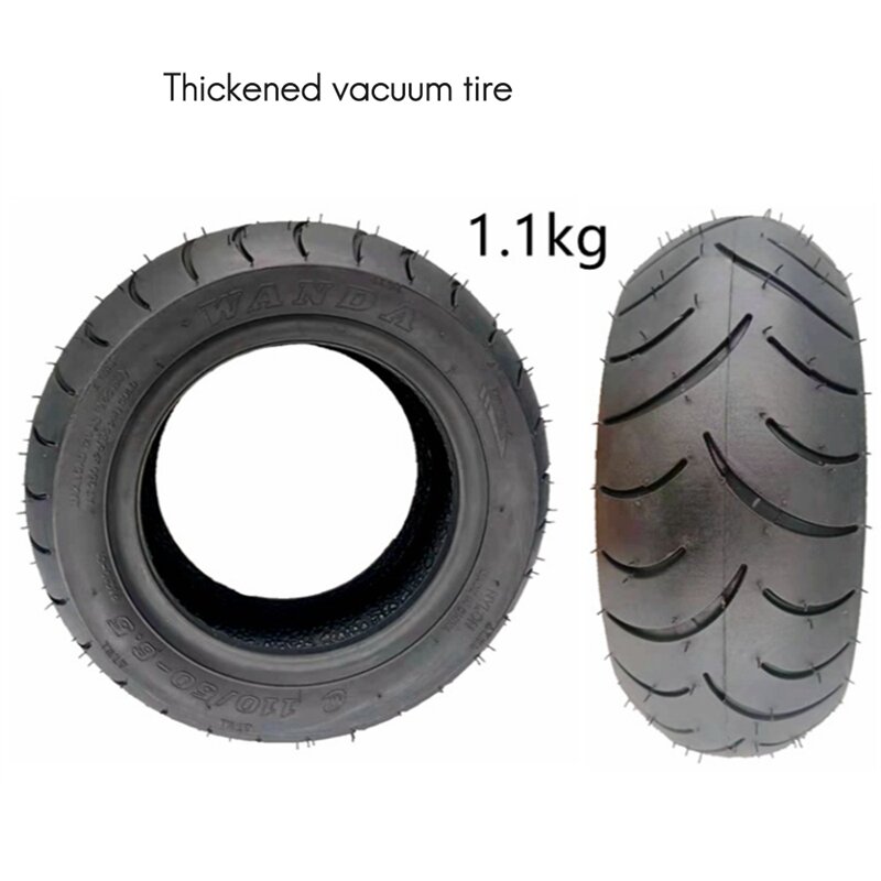 11 Inch 90/65-6.5 Inner Tube 110/50-6.5 Vacuum Tyre For Electric Scooter Mini Motorcycle Front And Rear Wheel Parts