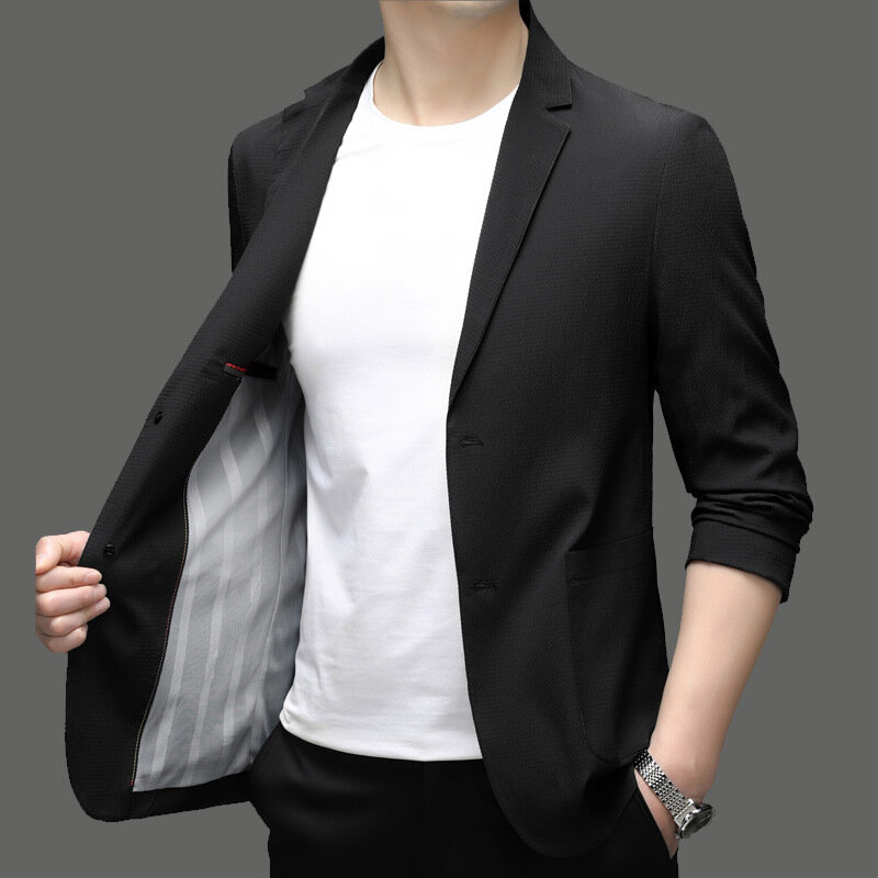 9513-t-молодежный деловой костюм, маленький мужской деловой пиджак