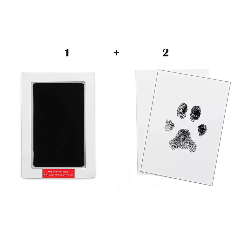 Non-Toxic Baby Handprint Footprint Imprint Kit for DIY Photo Frame Accessories Newborn Baby Pet Cat Dog Paw Prints Souvenir