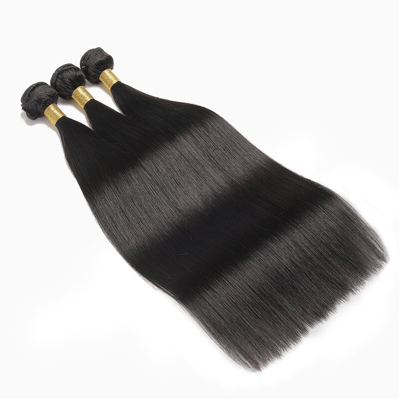 BAHW Hair-Bone Straight Hair-Bone Bundles para mulheres negras, 100% virgem extensões de cabelo humano, cor natural, preço de atacado, Vietnã