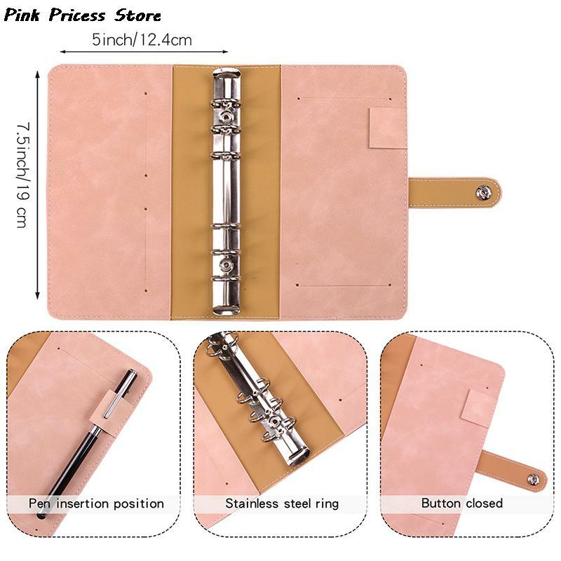 1 conjunto x planejador binder planejador de orçamento caixa envelope com envelopes de orçamento a6 bolso material do plutônio & plástico