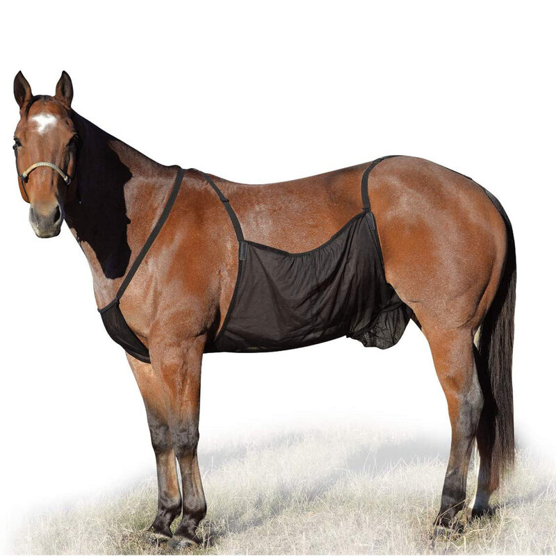 Verstelbare Paardenvlieg Vel Buikbeschermer Netbescherming Deken Tapijt Totale Bescherming Comfortabel Ademend En Krasbestendig