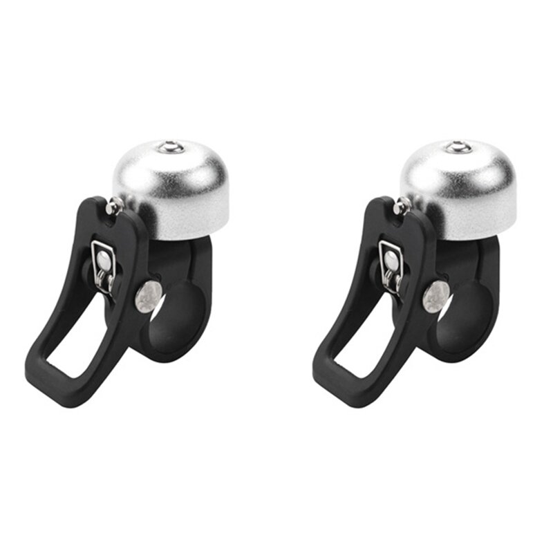 2 Pcs Aluminum Alloy Scooter Bell Scooter Bell For Xiaomi Mijia M365 Electric Scooter Acessory