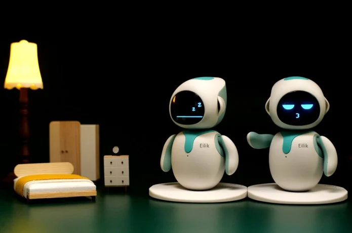 Robot Eilik mały Bot towarzysz z niekończącą się zabawką inteligentny Robot