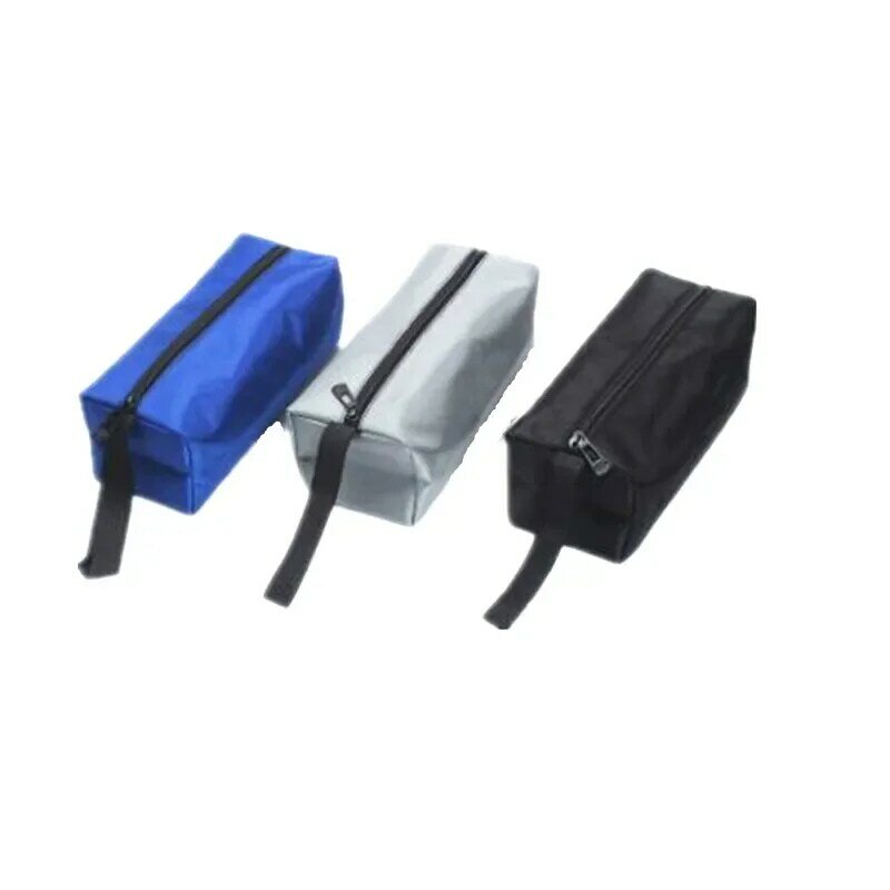 防水キャンバス計器ケースオーガナイザー、小型スクリューネイルドリルビットメタルパーツハンドツールバッグ、1個