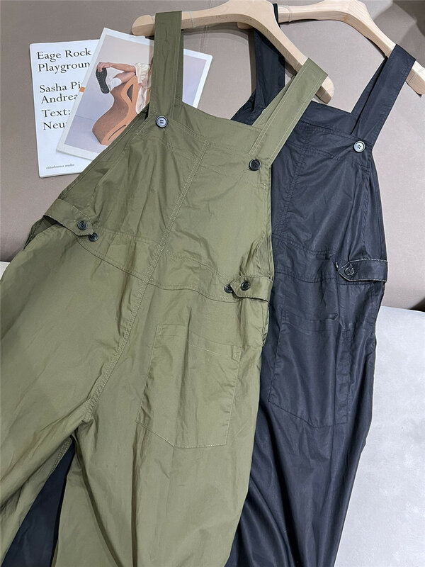 FJF-Barboteuse à Jambes Larges en Coton pour Femme, Pantalon Confortable à la Mode, B * C, Nouvelle Collection 2024