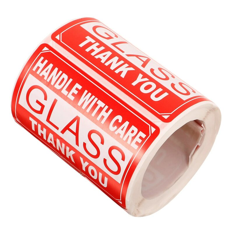 Etichette adesive fragili adesivi da imballaggio per etichette di avvertenza imballaggio di spedizione in movimento