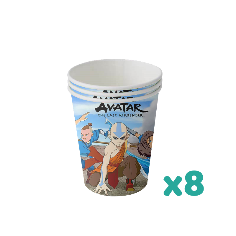 Avatar the Last Airbender Birthday Party Decoration The Legend of Korra Theme Supplys Banner Cups for Kids