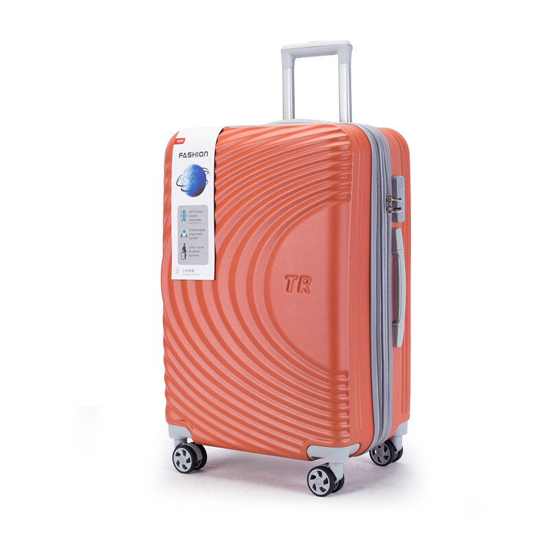 Spinner Luggage Suitcase ABS Trolley Case Travel Bag Rolling Wheel Carry-On Boarding Men Women Luggage Trip Journey Suitcase