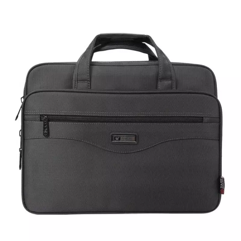 Impermeável Oxford Business Briefcase, bolsa masculina, de grande capacidade, 15.6 "Polegada Laptop Bag, Ombro Masculino Messenger Bag, de alta qualidade