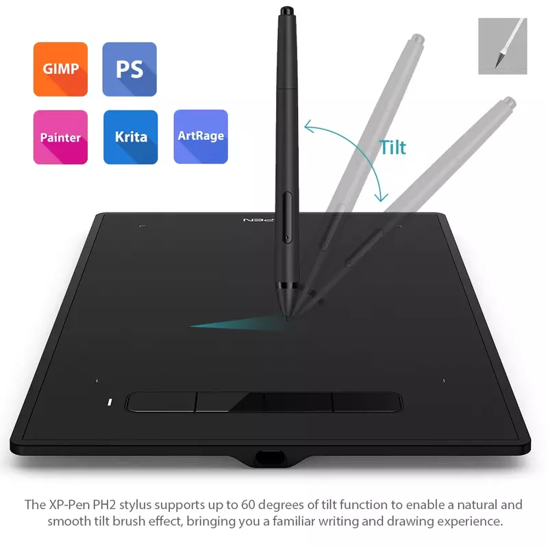Collezione AliExpress XPPen Drawing Tablet Graphics StarG960S Plus Tablet penna 9x6 pollici con supporto a 4 tasti apprendimento 8192 livelli per Windows Mac Androi