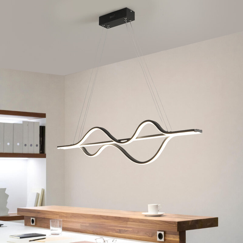 Nordic Minimalistisch Creatief Led Restaurant Hanglampen Modern Hotel Coffeeshop Bar Hanglamp Home Decor Binnenverlichting