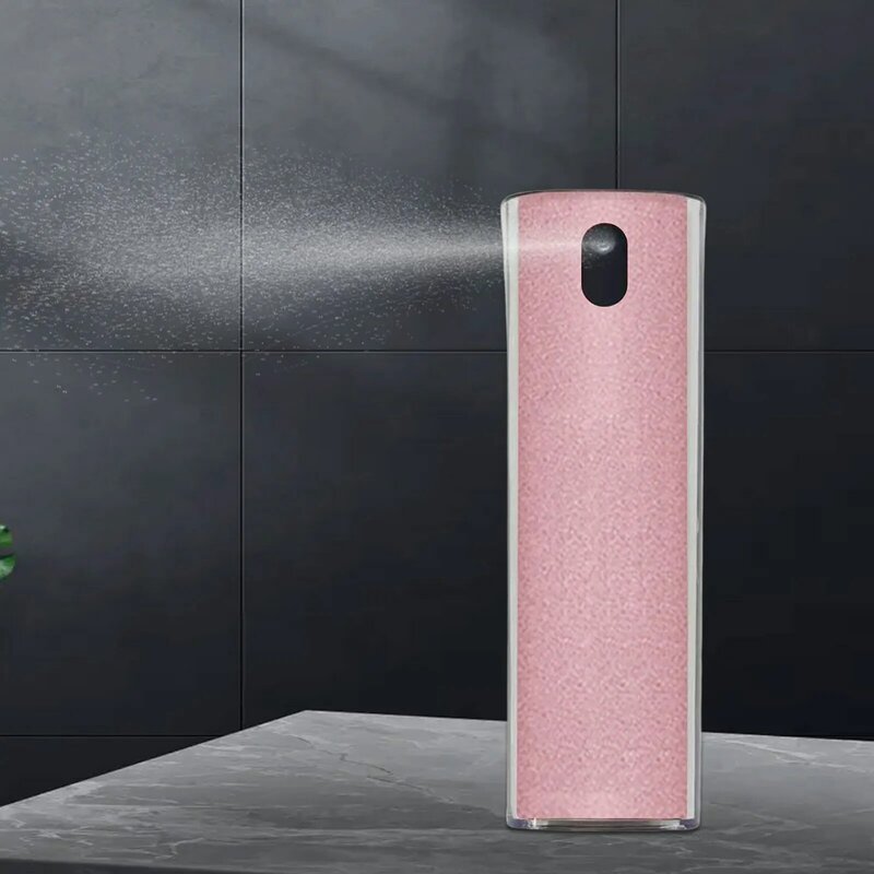 휴대폰 스크린 클리너 스프레이 컴퓨터 스크린 먼지 제거 마이크로 화이버 천 세트, 세척 액체 없는 청소 아티팩트, 2 in 1