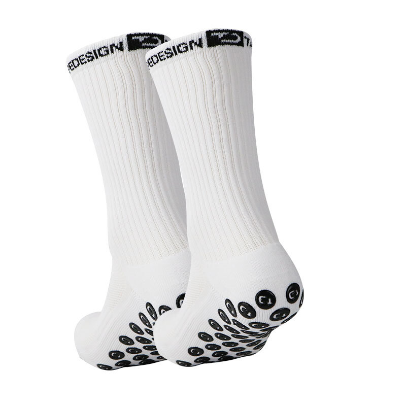 Radfahren rutsch feste Fußball Socken Socken atmungsaktive Outdoor-Basketball schützen Füße Docht Fahrrad Laufen Fußball Sport Griff Socken