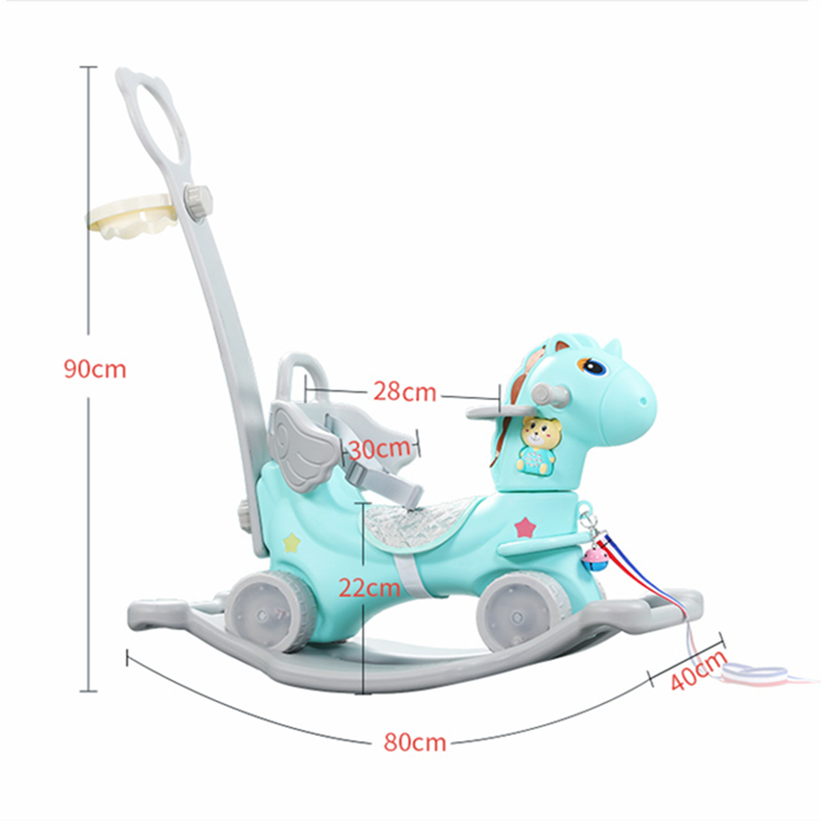 Feiqitoy baby plastic kids baby rotating glow musical toddler walker