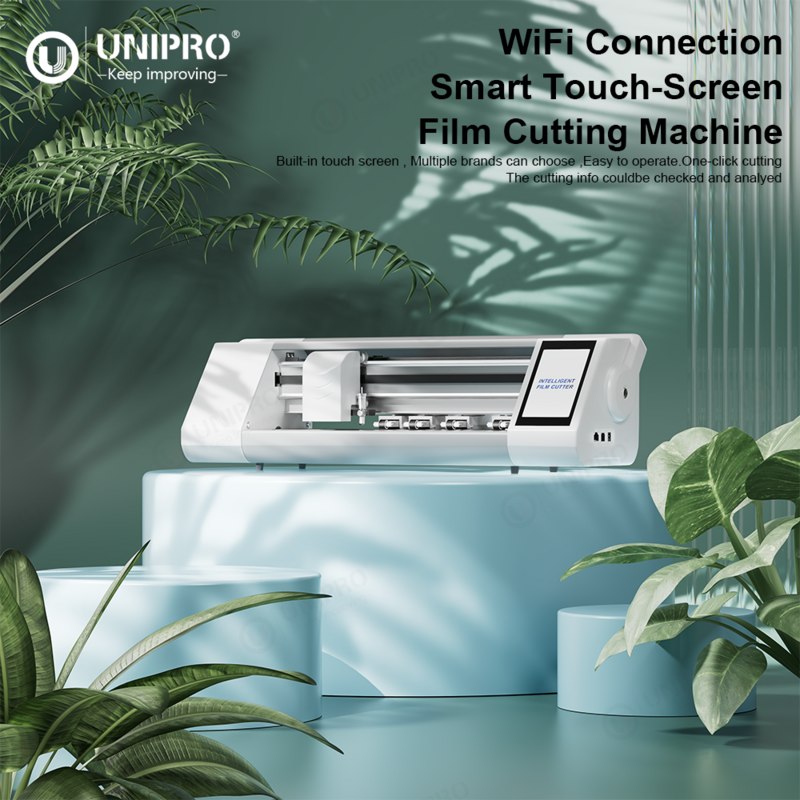 UNIPRO Unlock Film Cutting Machine Flexible Hydrogel Film Cutter Unlimited Cuts Support 12.9 17 Inch Screen Protect Film Cut