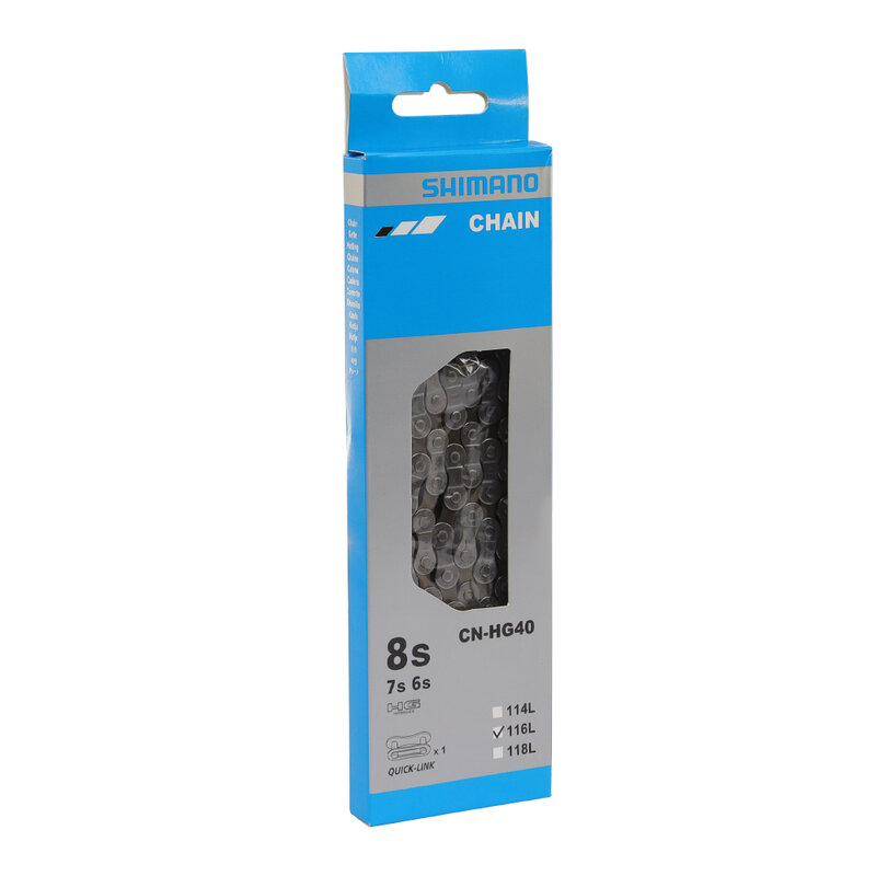 SHIMANO TOURNEY CN-HG40 6 7 8 Speed MTB Bike Chain HYPERGLIDE HG Bicycle Chain 116L with Quick Link Cycling Parts