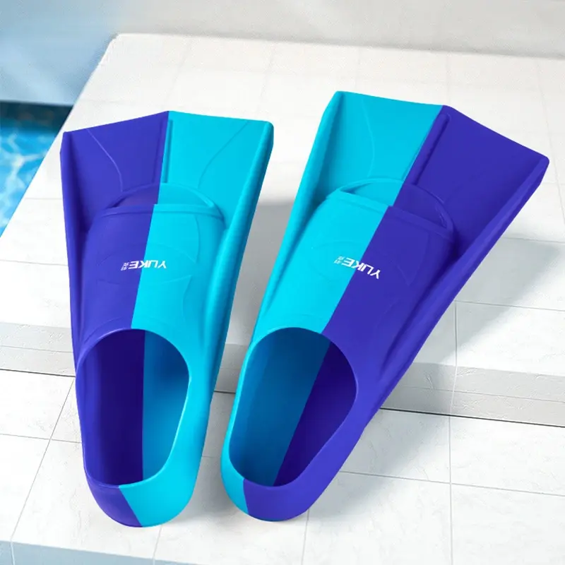 Zwemmen Training Vinnen Siliconen Professionele Duiken Vinnen Korte Mannen Vrouwen Snorkel Zwemmen Vinnen Kids Flippers Apparatuur Set
