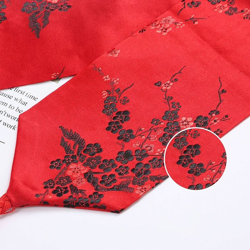 اليابانية واسعة مشد Cummerbunds كيمونو Bowknot حزام النساء Vintage الأزهار المطبوعة التعادل الساتان حزام الإكسسوارات