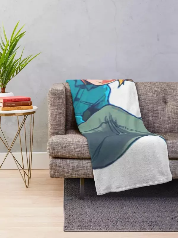 Kaminari Denki selimut lempar, selimut berbulu sofa lembut desainer