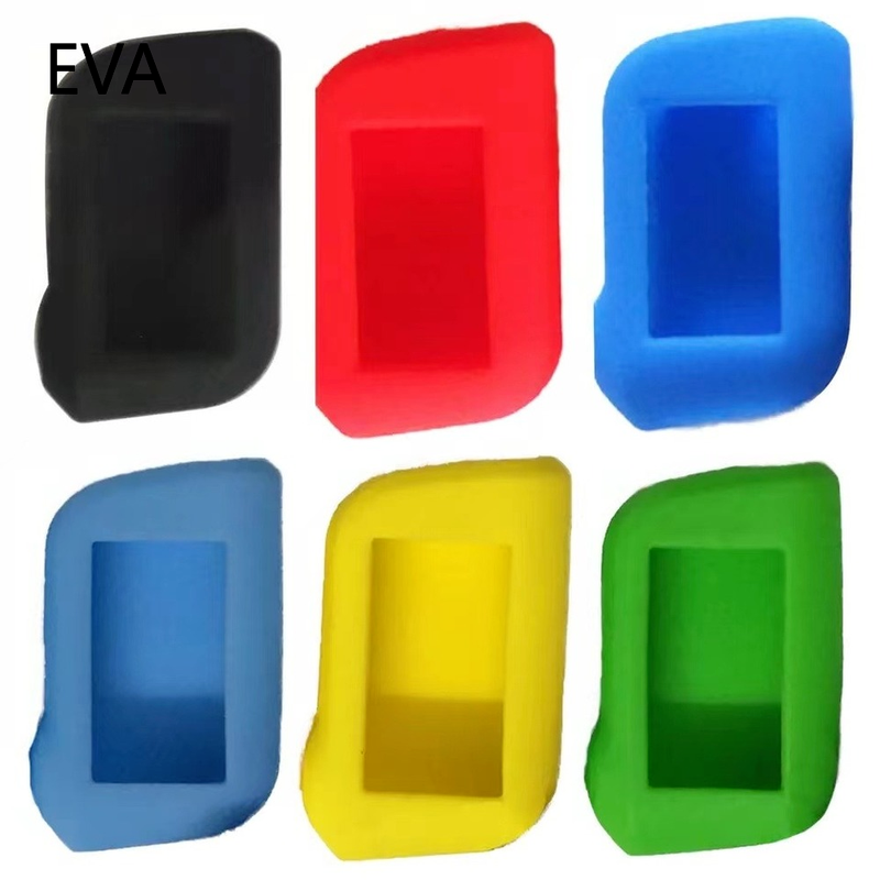 Silicone Auto Key Case for Starline A93 A63 Russian Version Two Way Car Alarm LCD Remote Controller Keychain Fob Cover
