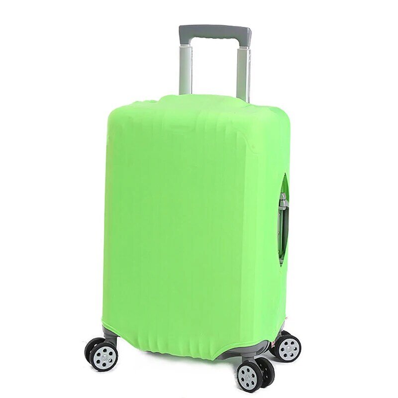 ผ้าคลุมกระเป๋าเดินทางสีทึบ,ผ้าคลุมกระเป๋าเดินทางสำหรับรถเข็นขนาด18-28นิ้วอุปกรณ์เสริมกระเป๋าเดินทาง